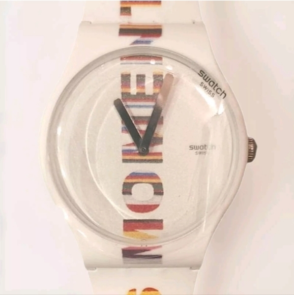Swatch watch TIME'S MAGIC SUOZ330 Designed by Dorothy M Yoon New in box - Picture 2 of 7